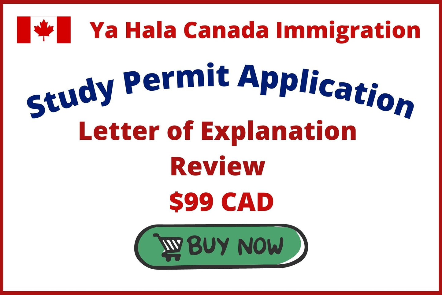 Study Permit Letter of Explanation Review